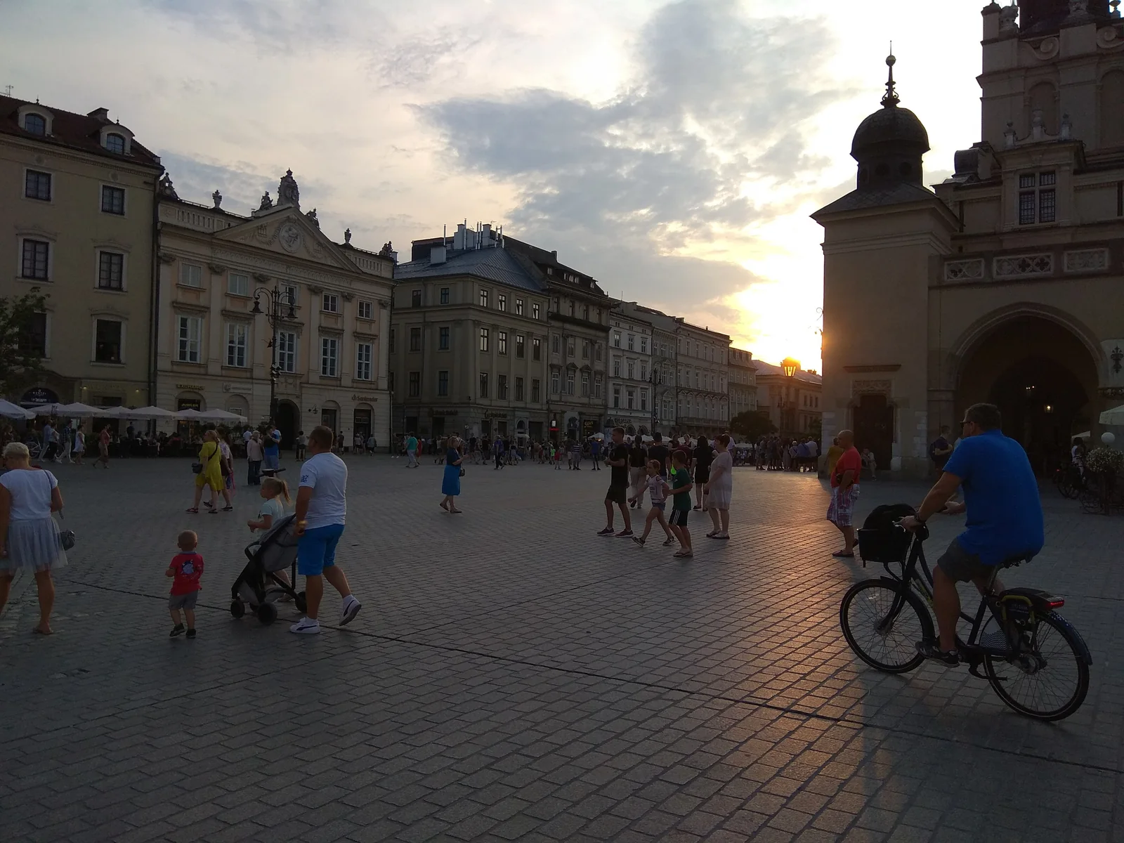 The Main Market Square in Krakow