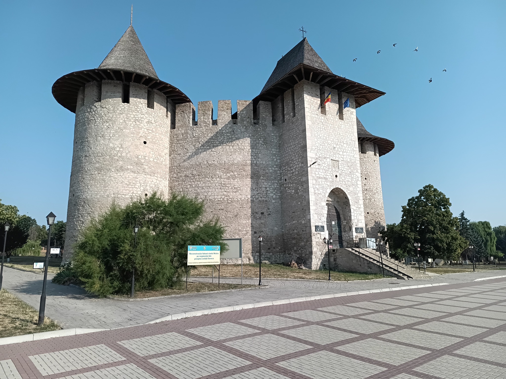 Soroca Fortress photographed during the Moldova field trip