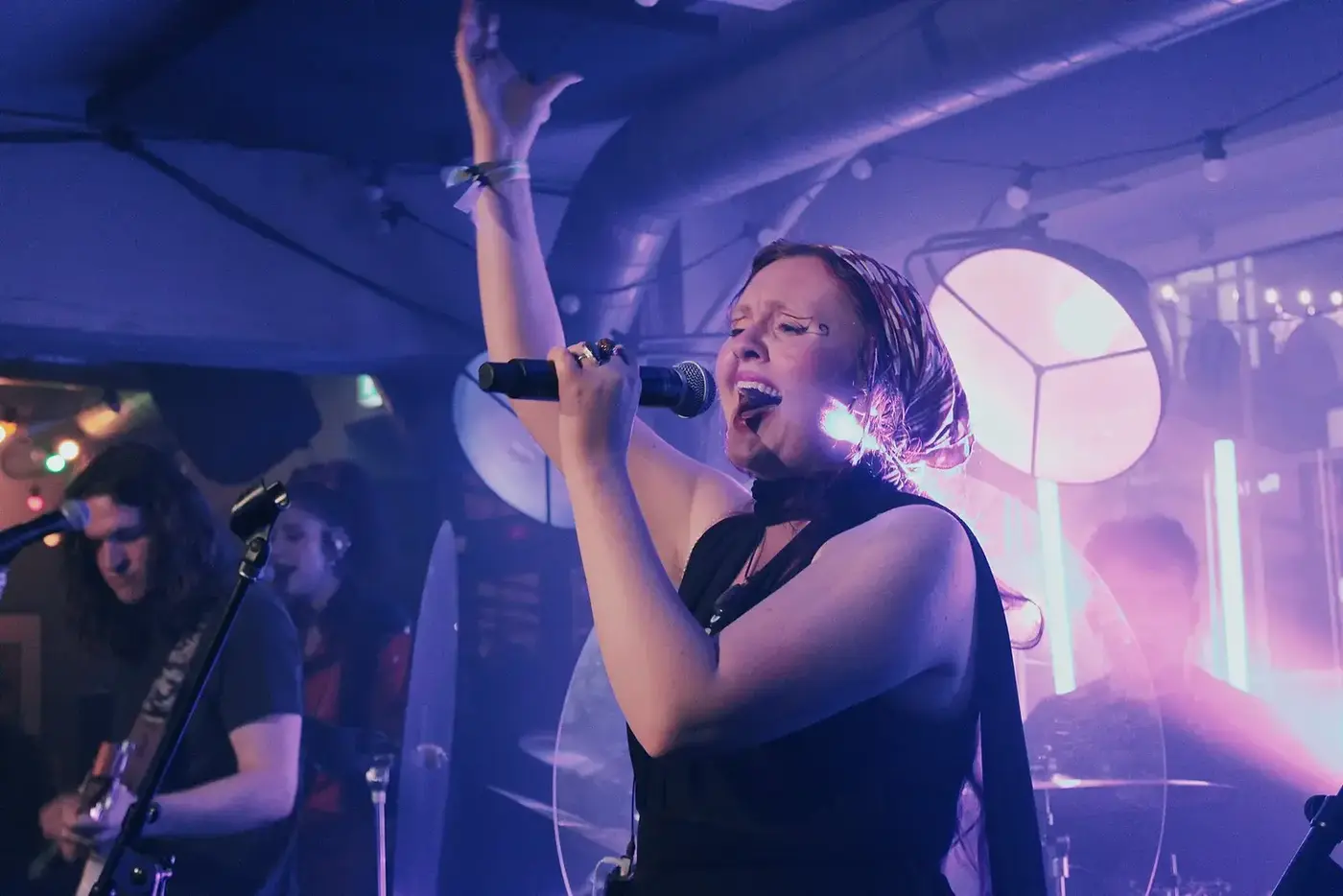 Megan Black performing at Tallinn Music Week in 2025